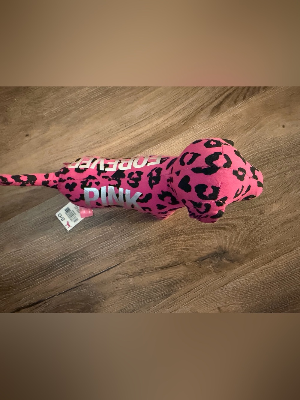 NWT Pink Victoria’s Secret Leopard Print Dog - Picture 2 of 6
